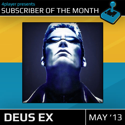 og:image: Deus Ex, 4pp, subscriber of the month