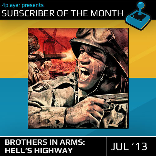 og:image: Brothers in Arms, Hells Highway, Ubisoft, 4pp, subscriber of the month