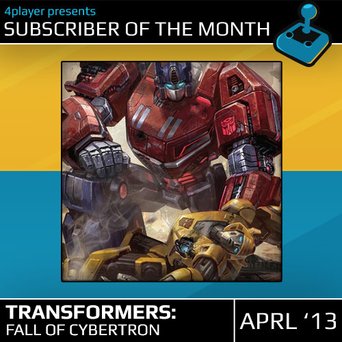 Thumbnail Image - Subscriber Podcast 4 - Goldenllama / Transformers: Fall of Cybertron