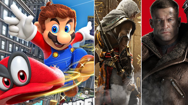 Thumbnail Image - Podcast 526 - New Donk City! (Super Mario Odyssey, Assassin's Creed Origins, Wolfenstein 2: The New Colossus, and More!)