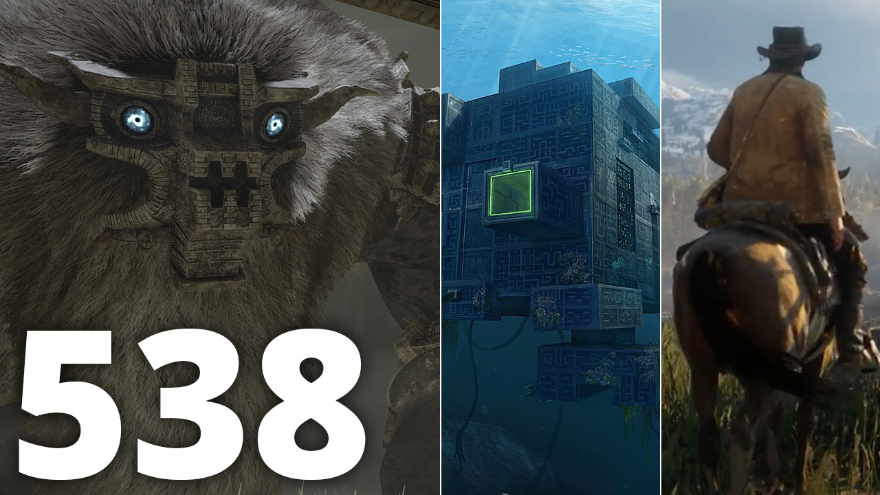 Thumbnail Image - Podcast 538 - The Distracting Doggo Show (Shadow of the Colossus PS4, Subnautica, and More!)
