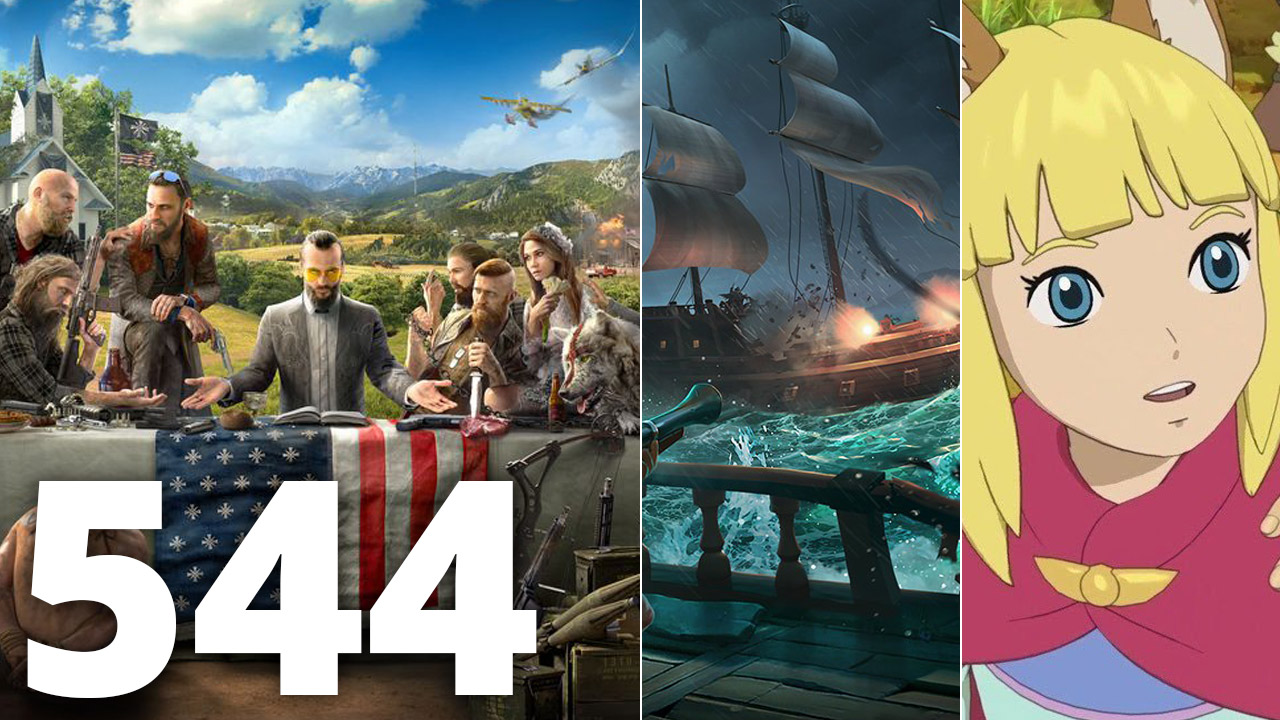 Thumbnail Image - Podcast 544 - The Ball Dropping Show (Far Cry 5, Sea of Thieves, Ni No Kuni 2, A Way Out, and More!)