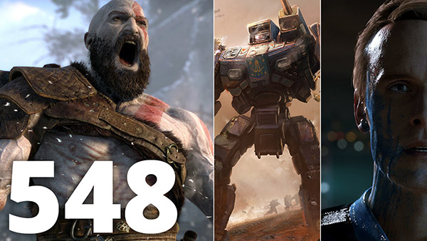 Thumbnail Image - Podcast 548 - The Barnyard Centipede Show (God of War, Battletech, Detroit: Become Human, and More!)