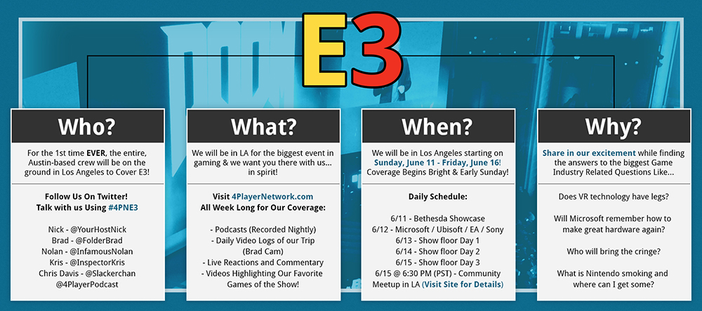 og:image, E3 2017, Electronic Entertainment Expo, E3 2017, Infographic