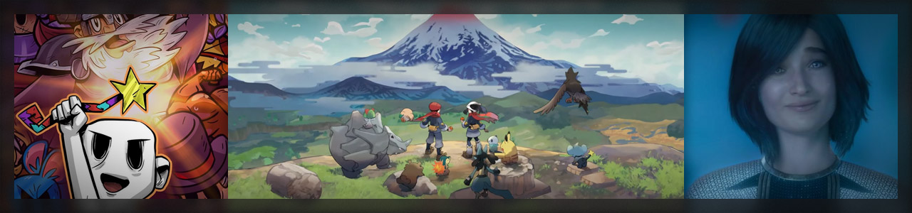 Header Image - 4Player Podcast #709 - The Ugly Pokemon Show (Pokemon Legends Arceus, Nobody Saves the World, Halo TV Series, and More!)