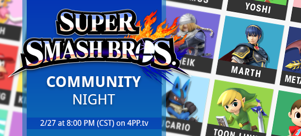 og:image, Super Smash Bros Wii U, Community Night, Multiplayer Night
