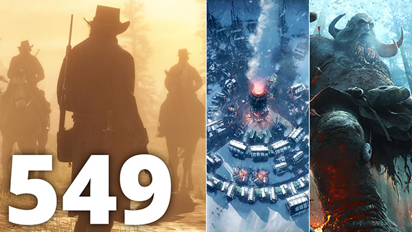 Thumbnail Image - Podcast 549 - The Skin and Bones Show (Frostpunk, God of War, Red Dead Redemption 2 News, and More!)