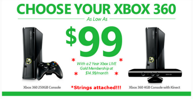 xbox 360 cost new